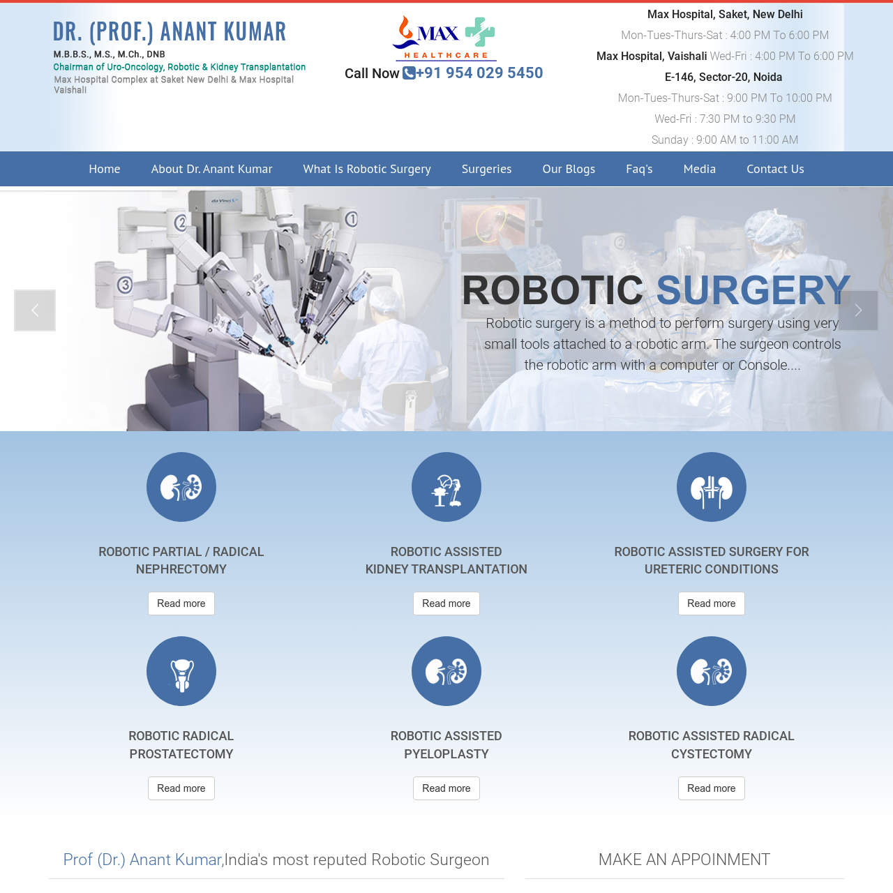 Client - Robotic Surgeon India