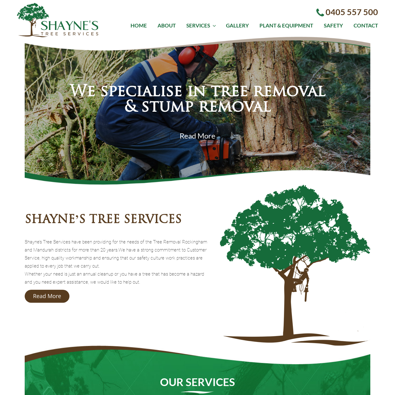 Client - SHAYNE’S TREE SERVICES